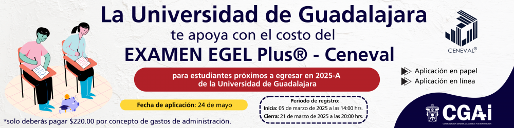 Examen EGEL Plus - 24 de mayo de 2025