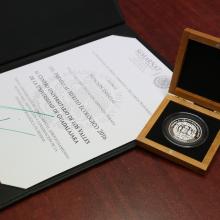 Reconocimiento y medalla otorgados por la Semarnat