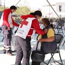 Apoyo de Cruz Roja Ameca
